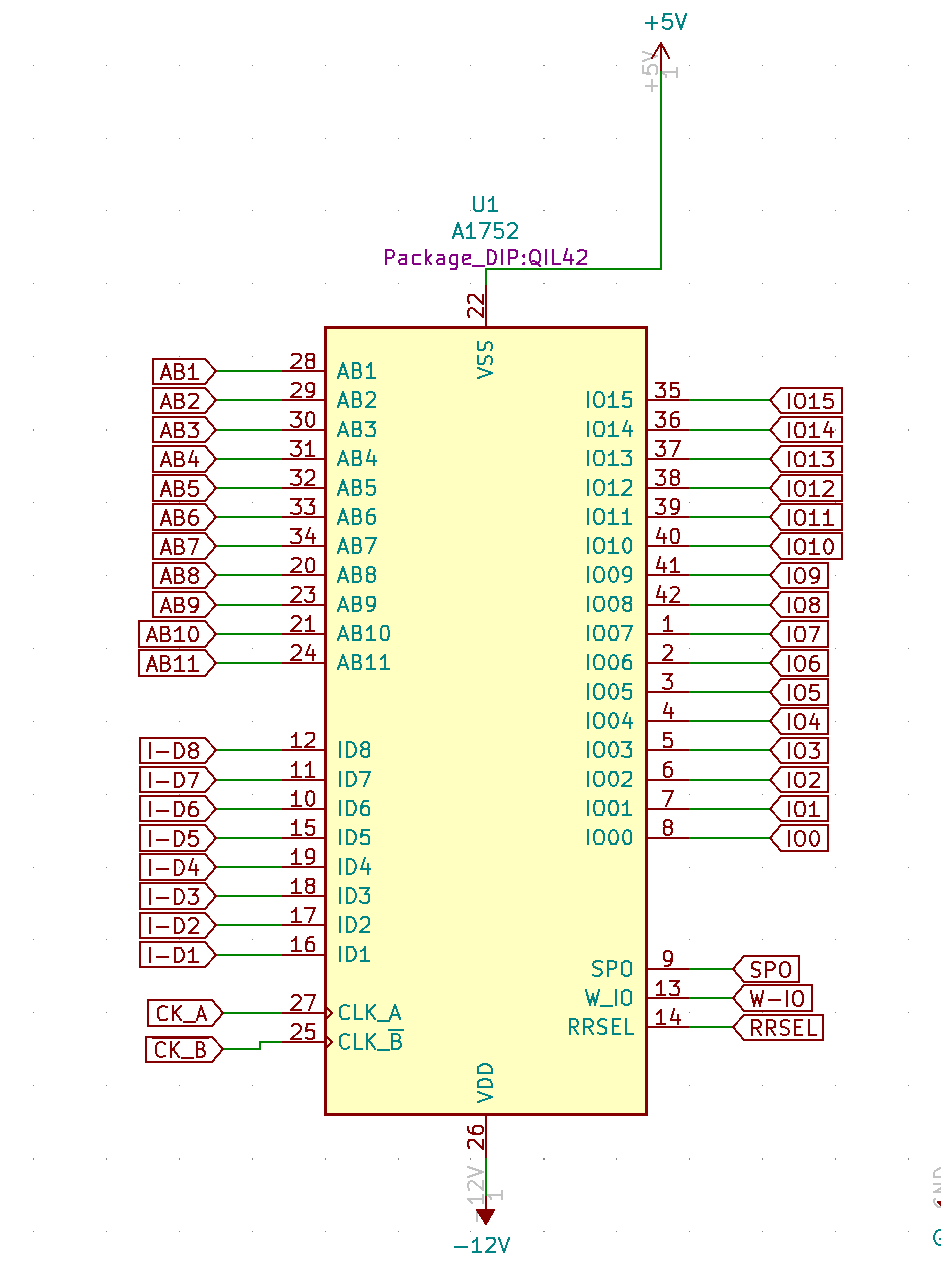 A17xx pinout